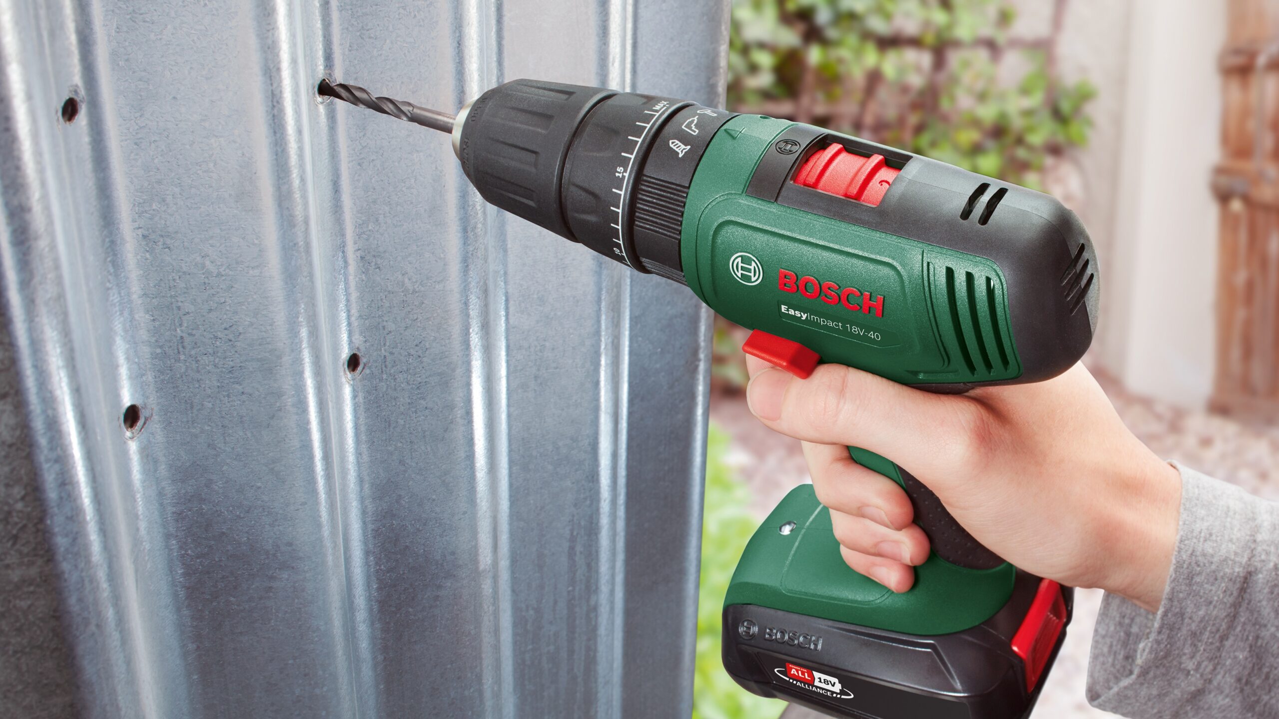 BOSCH aku udarna bušilica-izvijač EasyImpact 18V-40 18V bez baterije - Slika 3