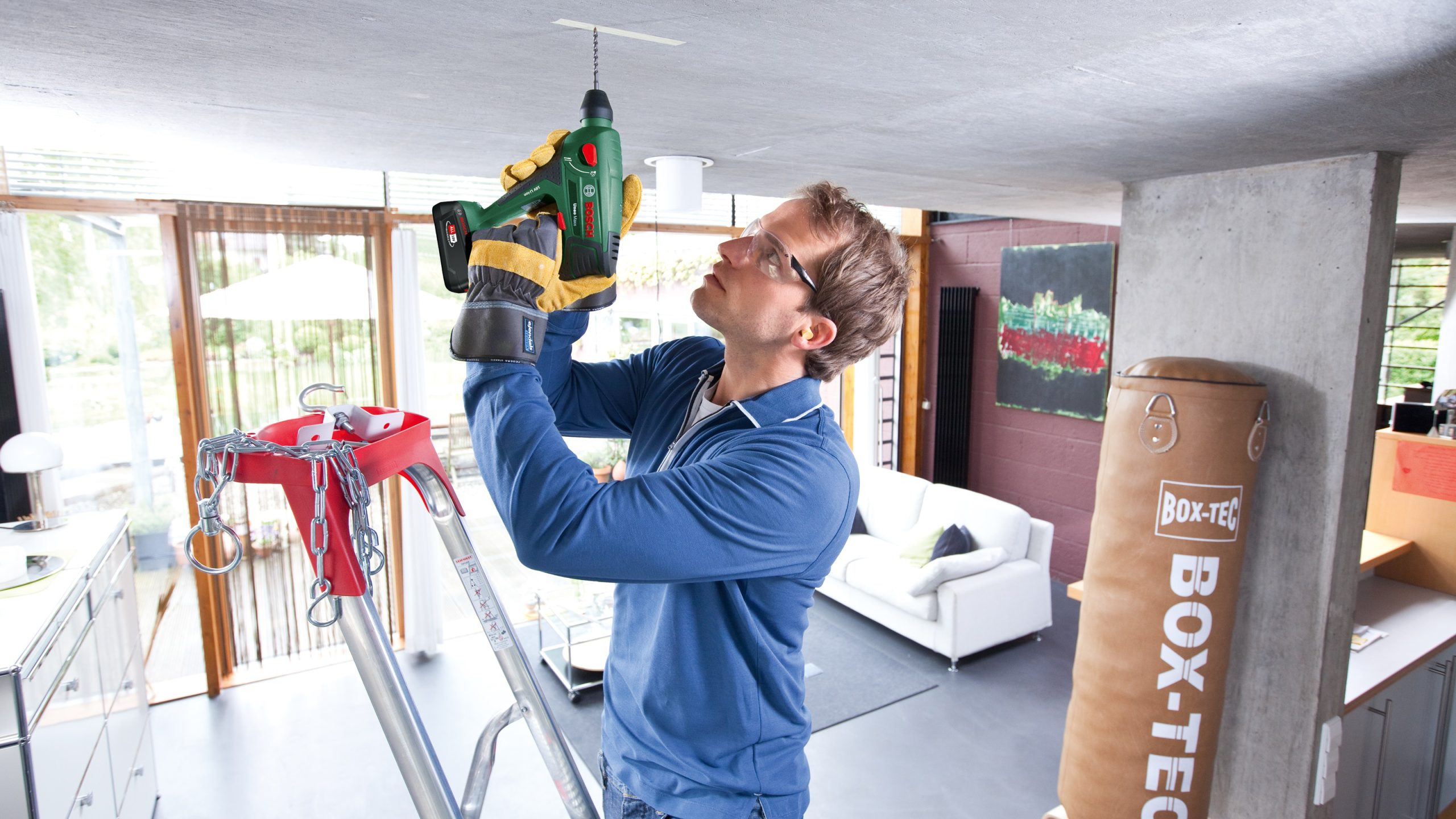 BOSCH aku bušaći čekić Uneo Maxx 18 Li 18V 2,5Ah kovčeg - Slika 11
