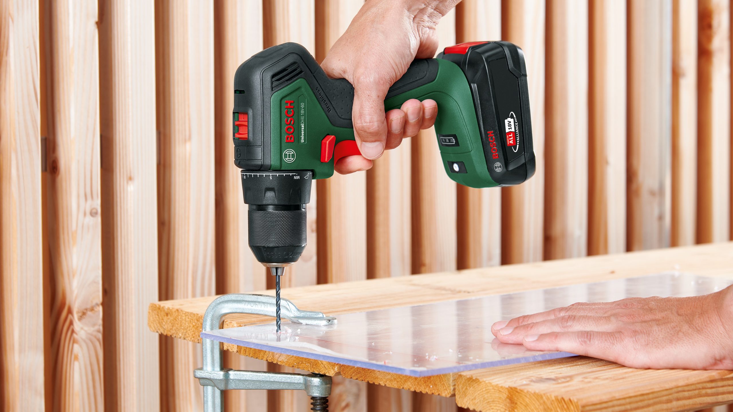 BOSCH aku bušilica-odvijač UniversalDrill 18V-60 18V 2,0Ah kovčeg - Slika 6