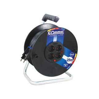 COMMEL kabelska motalica 25m 3x1,5 PVC hobby 0975