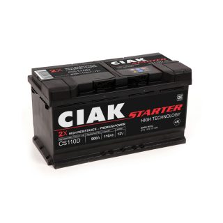 CIAK akumulator Starter 12V 110Ah +D