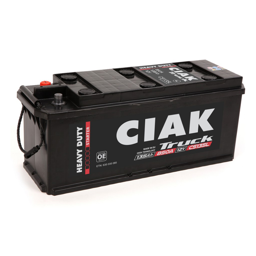 CIAK akumulator Starter HD 12V 135Ah