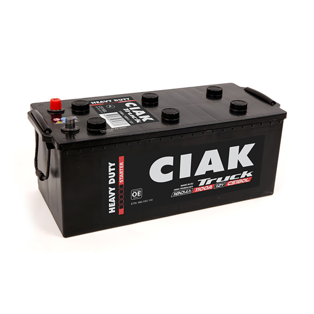 CIAK akumulator Heavy Duty 12V 180Ah