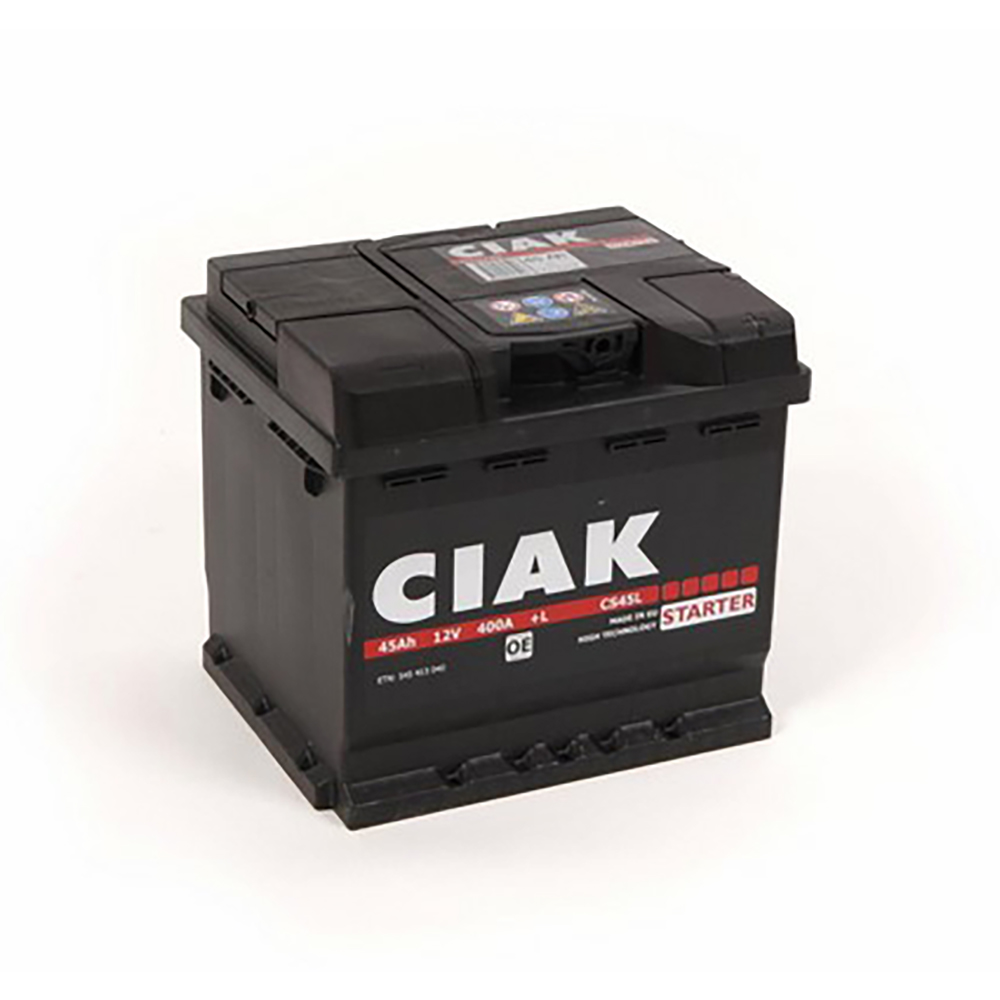 CIAK akumulator Starter 12V 45Ah L+