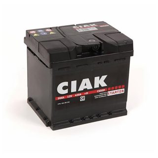CIAK akumulator Starter 12V 50Ah D+