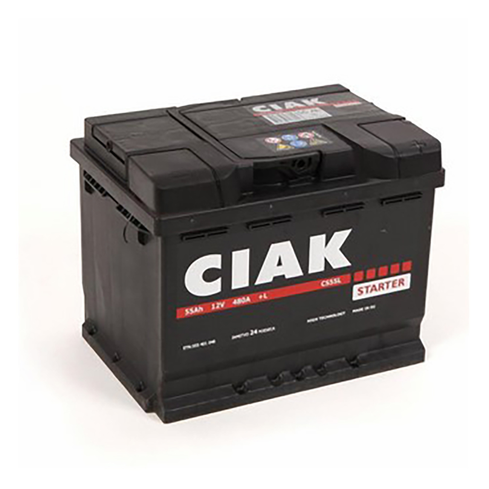 CIAK akumulator Starter 12V 55Ah L+