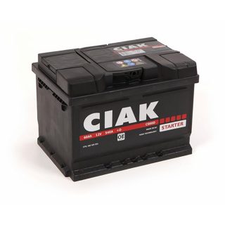 CIAK akumulator Starter 12V 60Ah D+