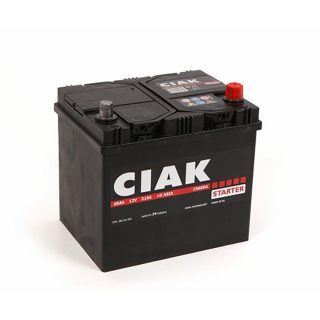 CIAK akumulator Starter 12V 60Ah D+ Asia