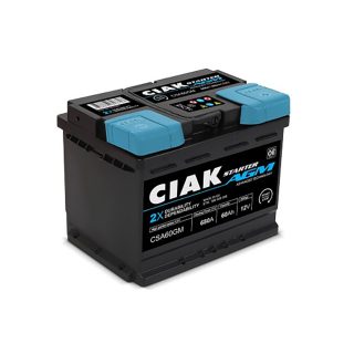 CIAK akumulator Starter AGM 12V 60Ah