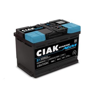 CIAK akumulator Starter AGM 12V 70Ah