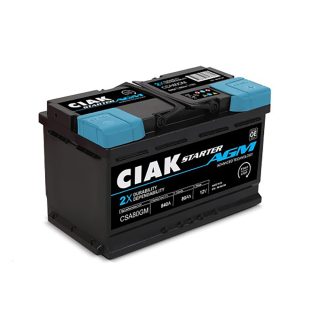 CIAK akumulator Starter AGM 12V 80Ah