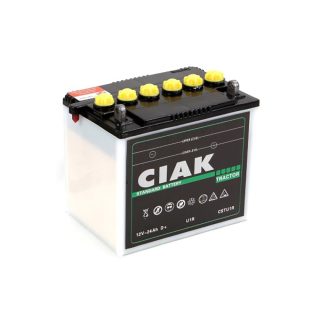 CIAK akumulator Starter Traktor 12V 24Ah D+