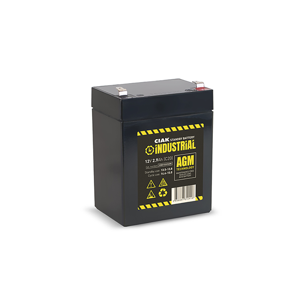 CIAK akumulator industrial hermetički 12V 2,9Ah T1