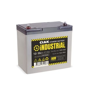 CIAK akumulator industrial hermetički 12V 55Ah T6