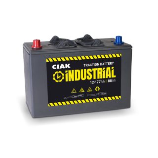 CIAK akumulator industrial trakcijski 12V 77Ah/88Ah (C5/C20) GEL