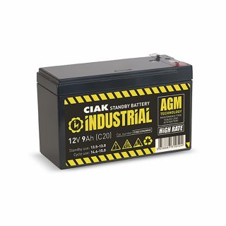 CIAK akumulator industrial hermetički 12V 9Ah T2 High rate