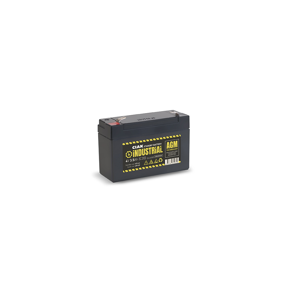 CIAK akumulator industrial hermetički 4V 3,5Ah T1