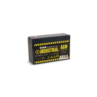CIAK akumulator industrial hermetički 6V 12Ah T1