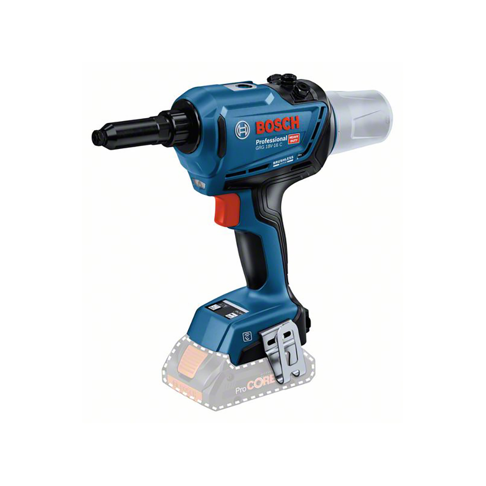 BOSCH aku pištolj za blok zakovice GRG 18V-16 C bez baterije
