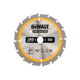 DEWALT list kružne pile 165x20x1,86 mm, 16Z DT1948