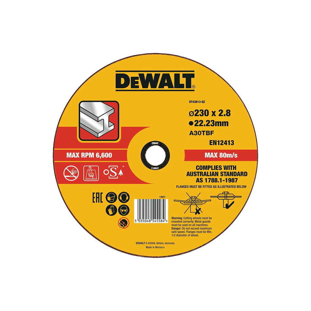 DEWALT rezna ploča za metal 230x2,80 mm DT43913-QZ
