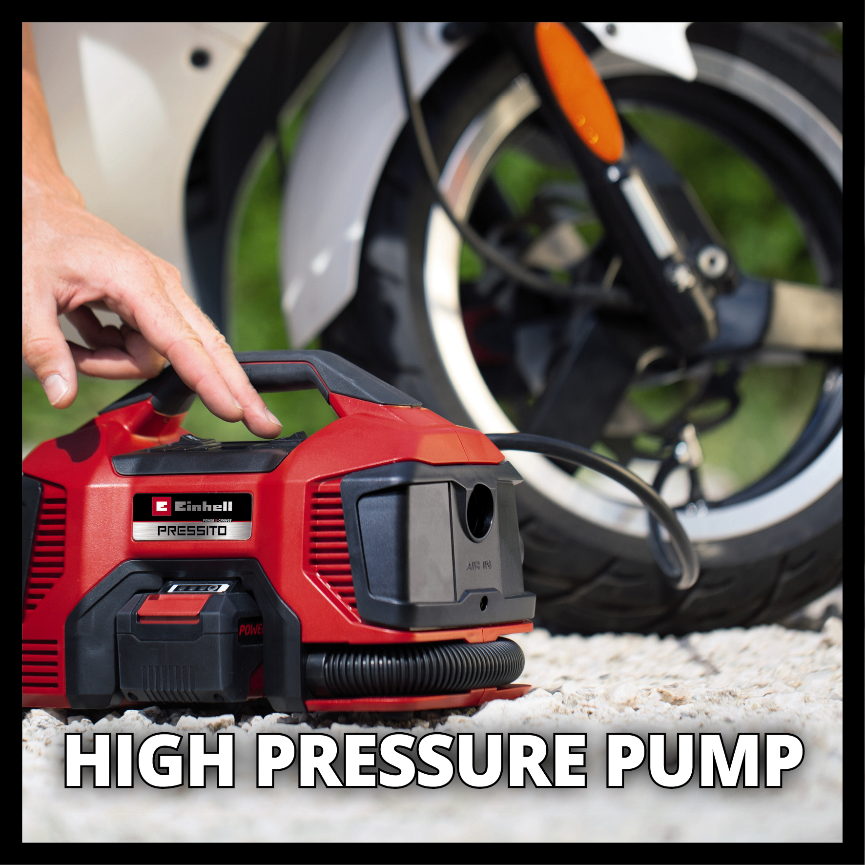 EINHELL aku kompresor PRESSITO 18/21 PXC 18V bez baterije - Slika 3