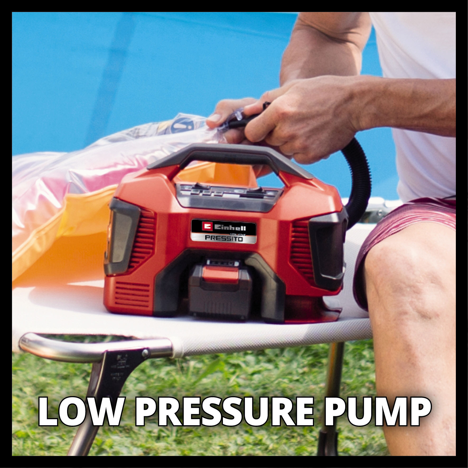 EINHELL aku kompresor PRESSITO 18/21 PXC 18V bez baterije - Slika 4