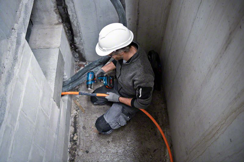 BOSCH aku fen za vrući zrak GHG 18V-50 18V bez baterije L-Boxx - Slika 4