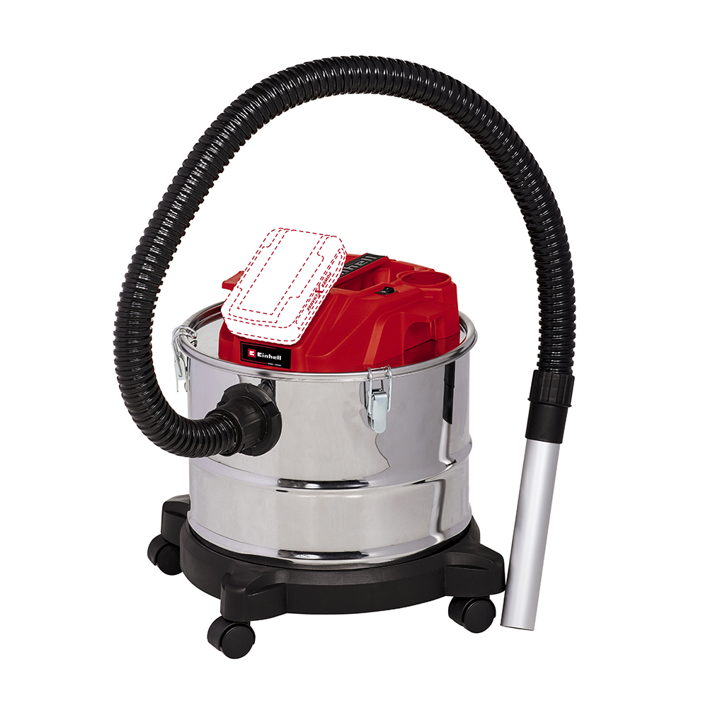 EINHELL aku usisavač pepela TE-AV 18/15 Li PXC 18V bez baterije