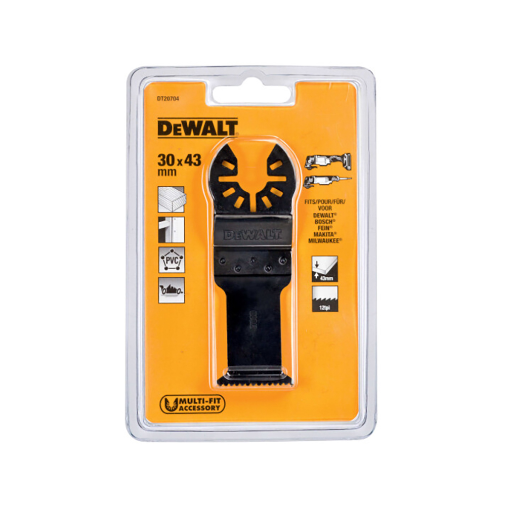 DEWALT multi-tool nastavak za drvo 30x43 mm