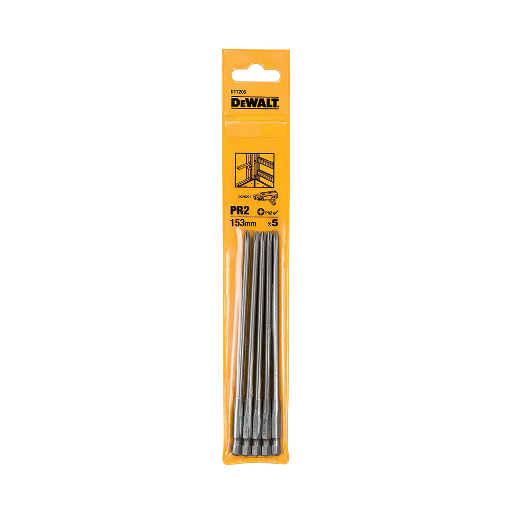 DEWALT bit PR 2, 153 mm DT7206-QZ, 5 kom