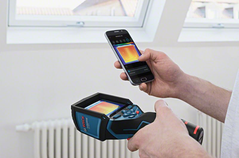 BOSCH aku termodetektor GTC 400 C bez baterije L-Boxx - Slika 4