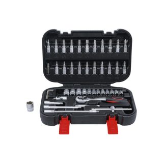 BGS set nasadnih ključeva i bitova 4-13 mm 1/4" 46 dj. Kraftmann 2142
