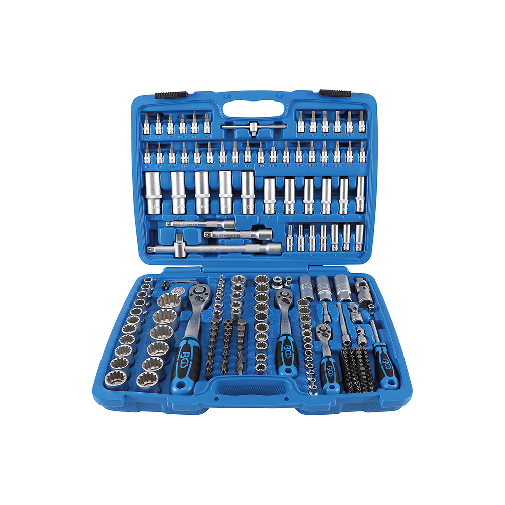 BGS set nasadnih ključeva i bitova 1/4”+ 3/8”+ 1/2” 192 dj. 2247