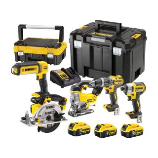 DEWALT aku set alata DCK551P3T-QW XR 3xAku 18V 5,0 Ah kovčeg