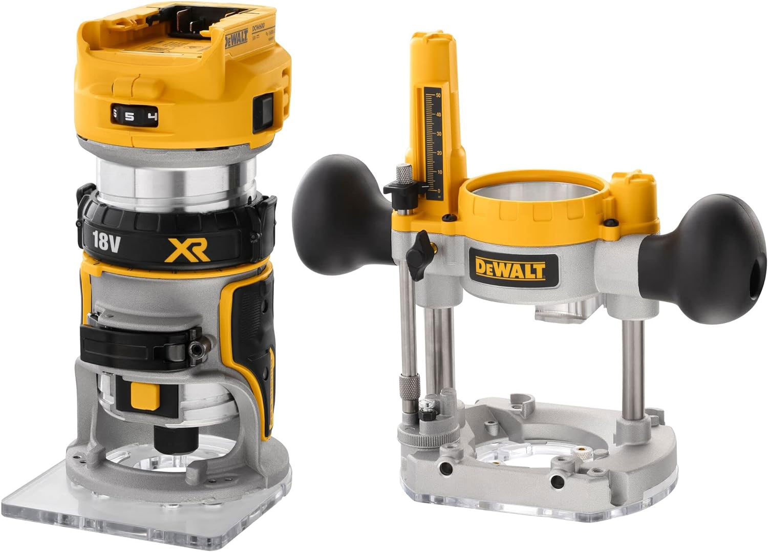 DEWALT aku glodalica DCW604NT-XJ XR 18V bez baterije kovčeg - Slika 4