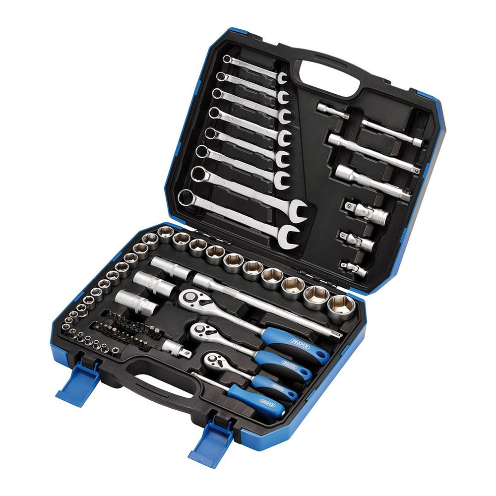 DRAPER set nasadnih ključeva udarnih 1/4'' 3/8'' 1/2'' 75 dj. 16364-DRP