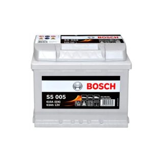 BOSCH akumulator S5 12V-63AH +D 610A