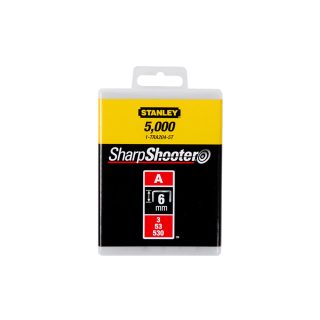 STANLEY set spajalica za klamericu, tip A, 6mm, 5.000/1 1-TRA204-5T