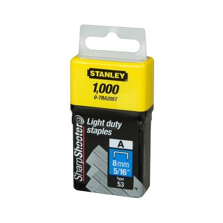 STANLEY set spajalica za klamericu, tip A, 8mm, 1.000/1 1-TRA205T