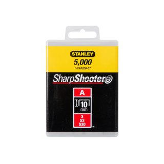 STANLEY set spajalica za klamericu, tip A, 10 mm, 5.000/1 1-TRA206-5T