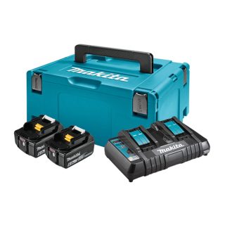 MAKITA aku set LXT 2xAku 18V 6,0Ah 1xDC18RD Makpac 198077-8