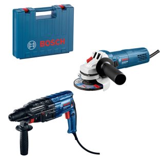 BOSCH bušaći čekić GBH 240 + kutna brusilica GWS 750-125 S