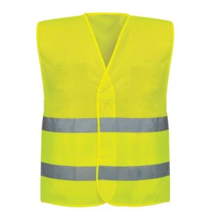 LACUNA signalizirajući prsluk KANES MESH žuti, One size