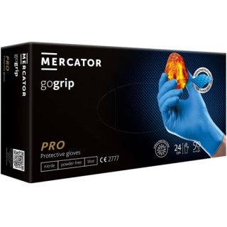MERCATOR jednokratne rukavice GOGRIP PRO plave bez pudera