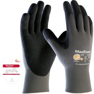 ATG rukavica MaxiFoam sivo-crna