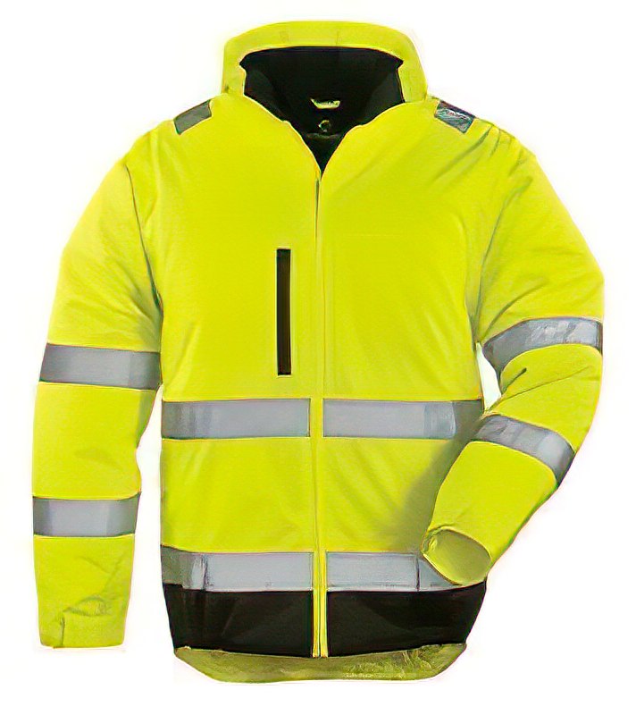 COVER GUARD signalizirajuća zaštitna Hi-viz jakna extra HI-WAY 2u1 žuta