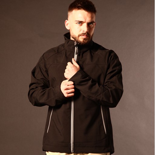 GETOUT softshell jakna SPEKTAR crna - Slika 2