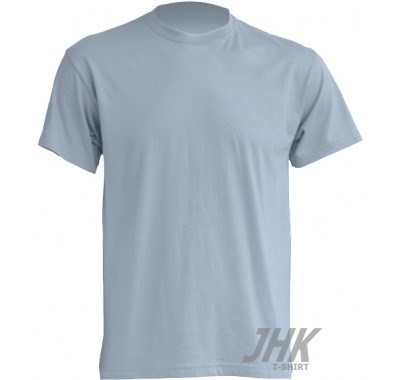 JHK muška T-shirt majica kratki rukav svjetlo siva