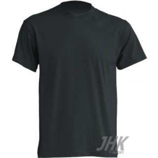 JHK muška T-shirt majica kratki rukav tamno siva